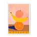 Fruitery Totem Yellow Framed Print Intercontinental Fruitery A3 (297 X 420 mm) / White / No Mount (All Art) Framed Print