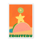 Fruitery Totem Green Framed Print Intercontinental Fruitery A3 (297 X 420 mm) / White / No Mount (All Art) Framed Print