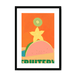 Fruitery Totem Green Framed Print Intercontinental Fruitery A3 (297 X 420 mm) / Black / White Mount Framed Print