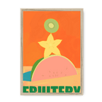 Fruitery Totem Green Framed Print Intercontinental Fruitery A3 (297 X 420 mm) / Natural / No Mount (All Art) Framed Print