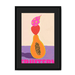 Fruitery Totem Pink Framed Print Intercontinental Fruitery A3 (297 X 420 mm) / Black / Black Mount Framed Print