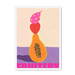 Fruitery Totem Pink Framed Print Intercontinental Fruitery A3 (297 X 420 mm) / White / No Mount (All Art) Framed Print