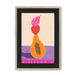 Fruitery Totem Pink Framed Print Intercontinental Fruitery A3 (297 X 420 mm) / Natural / Black Mount Framed Print