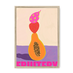 Fruitery Totem Pink Framed Print Intercontinental Fruitery A3 (297 X 420 mm) / Natural / No Mount (All Art) Framed Print