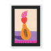 Fruitery Totem Pink Framed Print Intercontinental Fruitery A3 (297 X 420 mm) / White / Black Mount Framed Print