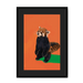 Red Panda OG Framed Print Food Fur & Feathers A3 (297 X 420 mm) / Black / Black Mount Framed Print