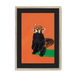 Red Panda OG Framed Print Food Fur & Feathers A3 (297 X 420 mm) / Natural / Black Mount Framed Print