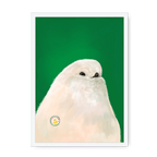 Profoundly Roundly Framed Print Food Fur & Feathers A3 (297 X 420 mm) / White / No Mount (All Art) Framed Print