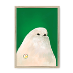 Profoundly Roundly Framed Print Food Fur & Feathers A3 (297 X 420 mm) / Natural / No Mount (All Art) Framed Print