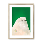 Profoundly Roundly Framed Print Food Fur & Feathers A3 (297 X 420 mm) / Natural / White Mount Framed Print