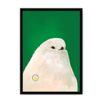 Profoundly Roundly Framed Print Food Fur & Feathers A3 (297 X 420 mm) / Black / No Mount (All Art) Framed Print