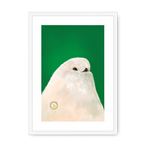 Profoundly Roundly Framed Print Food Fur & Feathers A3 (297 X 420 mm) / White / White Mount Framed Print