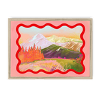 Summer Slopes Framed Print Kitsch Kanaveral A3 (297 X 420 mm) / Natural / No Mount (All Art) Framed Print