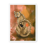 Spotted Repose Framed Print Pawky Paws A3 (297 X 420 mm) / White / No Mount (All Art) Framed Print