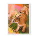 Tufted Whimsy Framed Print Pawky Paws A3 (297 X 420 mm) / White / No Mount (All Art) Framed Print