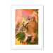 Tufted Whimsy Framed Print Pawky Paws A3 (297 X 420 mm) / White / White Mount Framed Print