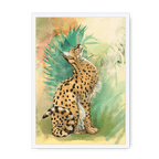 Spring Steppe Framed Print Pawky Paws A3 (297 X 420 mm) / White / No Mount (All Art) Framed Print
