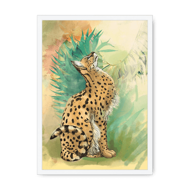 Spring Steppe Framed Print Pawky Paws A3 (297 X 420 mm) / White / No Mount (All Art) Framed Print