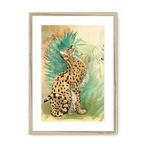 Spring Steppe Framed Print Pawky Paws A3 (297 X 420 mm) / Natural / White Mount Framed Print