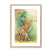 Spring Steppe Framed Print Pawky Paws A3 (297 X 420 mm) / Natural / White Mount Framed Print