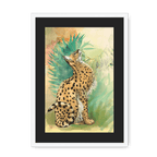 Spring Steppe Framed Print Pawky Paws A3 (297 X 420 mm) / White / Black Mount Framed Print