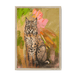 Bobcat Botanica Framed Print Pawky Paws A3 (297 X 420 mm) / Natural / No Mount (All Art) Framed Print