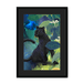 Midnight Prowl Framed Print Pawky Paws A3 (297 X 420 mm) / Black / Black Mount Framed Print