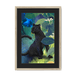 Midnight Prowl Framed Print Pawky Paws A3 (297 X 420 mm) / Natural / Black Mount Framed Print