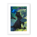 Midnight Prowl Framed Print Pawky Paws A3 (297 X 420 mm) / White / White Mount Framed Print