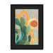 Desert Rain Framed Print Heat Flares A3 (297 X 420 mm) / Black / Black Mount Framed Print