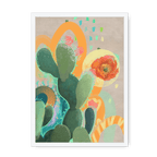 Desert Rain Framed Print Heat Flares A3 (297 X 420 mm) / White / No Mount (All Art) Framed Print