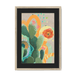 Desert Rain Framed Print Heat Flares A3 (297 X 420 mm) / Natural / Black Mount Framed Print