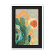 Desert Rain Framed Print Heat Flares A3 (297 X 420 mm) / White / Black Mount Framed Print