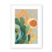 Desert Rain Framed Print Heat Flares A3 (297 X 420 mm) / White / White Mount Framed Print