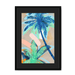 Palm Beach Framed Print Heat Flares A3 (297 X 420 mm) / Black / Black Mount Framed Print