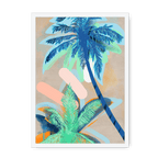 Palm Beach Framed Print Heat Flares A3 (297 X 420 mm) / White / No Mount (All Art) Framed Print