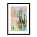 Tropic Pop Framed Print Heat Flares A3 (297 X 420 mm) / Black / White Mount Framed Print