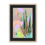Tropic Pop Framed Print Heat Flares A3 (297 X 420 mm) / Natural / Black Mount Framed Print
