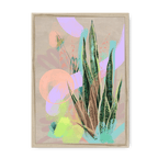 Tropic Pop Framed Print Heat Flares A3 (297 X 420 mm) / Natural / No Mount (All Art) Framed Print