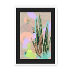 Tropic Pop Framed Print Heat Flares A3 (297 X 420 mm) / White / Black Mount Framed Print