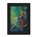 Rondel Of Rosellas Framed Print The Gathering A3 (297 X 420 mm) / Black / Black Mount Framed Print