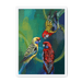 Rondel Of Rosellas Framed Print The Gathering A3 (297 X 420 mm) / White / No Mount (All Art) Framed Print