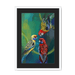 Rondel Of Rosellas Framed Print The Gathering A3 (297 X 420 mm) / White / Black Mount Framed Print