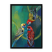 Rondel Of Rosellas Framed Print The Gathering A3 (297 X 420 mm) / Black / No Mount (All Art) Framed Print