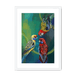 Rondel Of Rosellas Framed Print The Gathering A3 (297 X 420 mm) / White / White Mount Framed Print