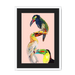 Tower Of Toucans Framed Print The Gathering A3 (297 X 420 mm) / White / Black Mount Framed Print