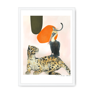 Des Animaux Framed Print The Gathering A3 (297 X 420 mm) / White / No Mount (All Art) Framed Print