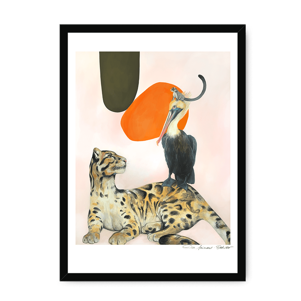 Des Animaux Framed Print The Gathering A3 (297 X 420 mm) / Black / No Mount (All Art) Framed Print