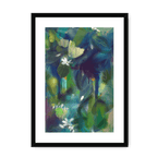 Indigo Dawn Framed Print Wallflowers A3 (297 X 420 mm) / Black / White Mount Framed Print