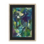 Indigo Dawn Framed Print Wallflowers A3 (297 X 420 mm) / Natural / Black Mount Framed Print